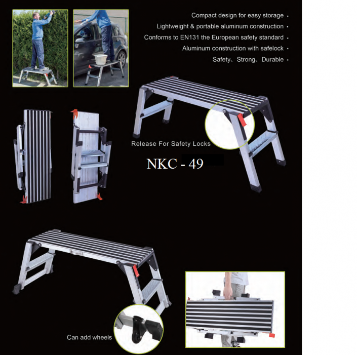 Những điểm nổi bật của thang bàn Nikawa NKC-49