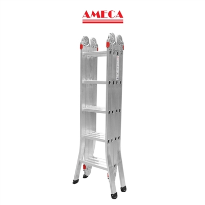 Thang nhôm gấp 4 đoạn Ameca AMC-M205C