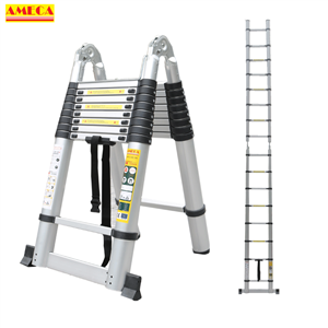 Thang nhôm rút đôi Ameca AMI-440 cao 2.2m chữ A