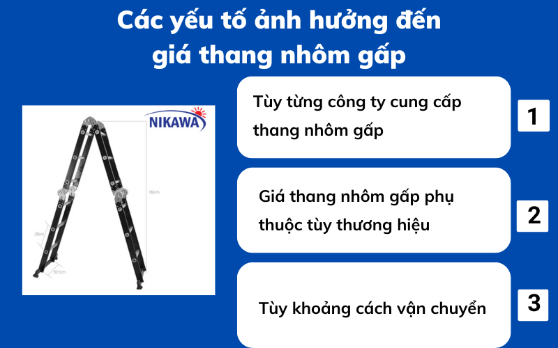 giá thang nhôm gấp